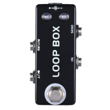 Mosky Guitar Effect Pedal Loop Box Switcher Channel Selection True Bypass