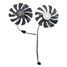 New 1 Paire De Carte Graphique Ventilateur 85Mm Ha9010H12F-Z Remplacement Du Ventilateur De Refroidissement 4 Broches Pour Msi Gtx 1060 Oc 6G Gtx 960