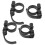 12Pz Clip Bici Nero Alluminio E Resistente 1