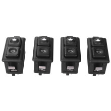 4Pcs Power Window Sunroof  Illuminated For  E30 E24 E28 From 09/1986 61311381205 / 61 31 1 381 205