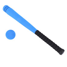 Batte de Baseball en Mousse avec Jeu de Jouets de Baseball pour Enfants de 3 à 5 Ans, Bleu