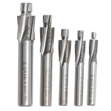 5Pcs HSS Counterbore End Mill M3-M8 Slotting Tool Milling Cutter Countersink End Mills