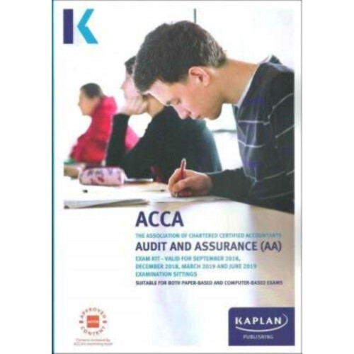 AUDIT AND ASSURANCE AA EXAM KIT by Kaplan Publishing Paperback Book