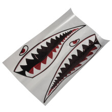 Waterproof PVC Decal Teeths for Kayak Boat Car Truck Stickers