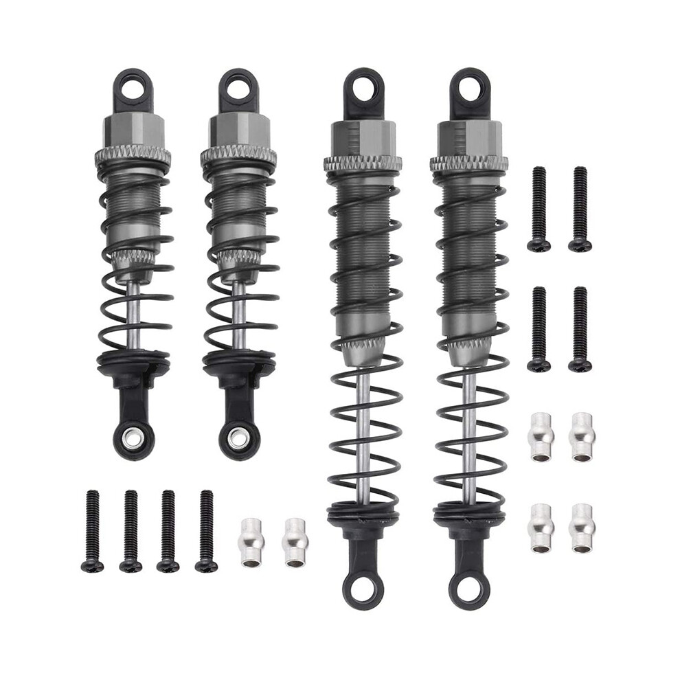 Metal Oil Filled Front&Rear For 1/12 12428 12423 Rc Car Crawler Upgrad Part,Titanium 6033932667281