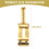 6 Roller Bridge Pull String Code Electric Guitar Saddle for Stratocaster Telecaster Electric Guitar Accessories Gold 7