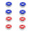 8Pcs Shuffleboard Pucks Set, Shuffleboard Table Pucks Replacements, Shuffleboard 1
