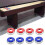 8Pcs Shuffleboard Pucks Set, Shuffleboard Table Pucks Replacements, Shuffleboard 4