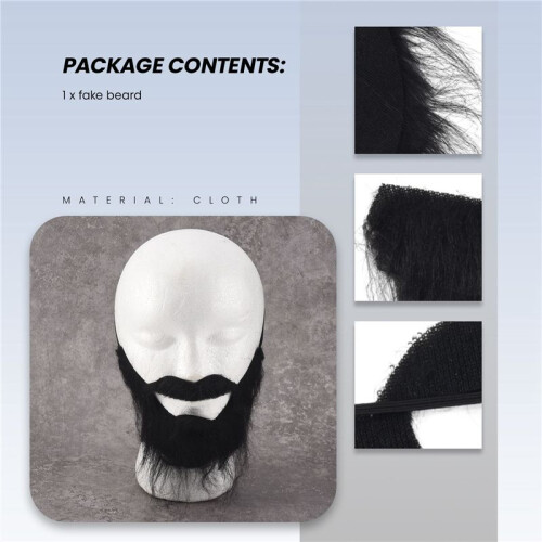 show Props Simulation fake beard 2