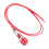 Neon Indicator  Signal Lamp Red Light AC 250V w2 Wires 1