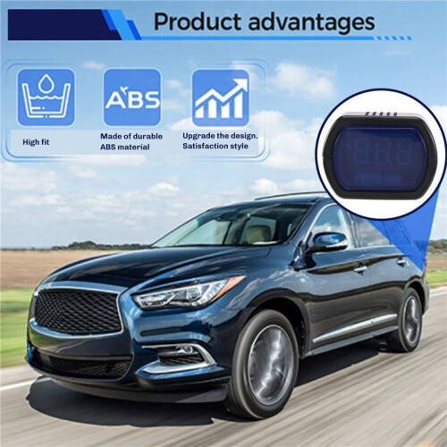 LCD Cigarette Lighter Voltage Digital Panel Meter Volt Voltmeter Monitor for Auto Car Truck 1