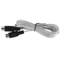 9.8FT Midi Male to Male DIN 5-Pin Music Instrument Extension Cable Connector