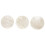 Plate Beads 100X Nacre Pearl Shell Round 35mm White 1