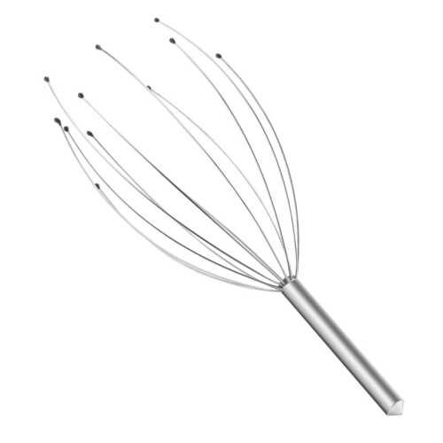 Silver  Scalp Neck Stress Relax Massager