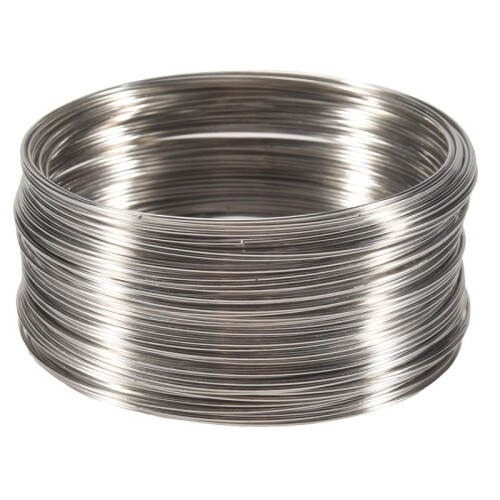 100Loops Memory Beading Wire dla Bransoletka 50Mm-55Mm (2 Cale-2 1/8 Cala) Dia