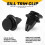 10PCS Sill Trim Side Skirts Bumper Fastener Clip For   Cooper 2