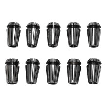 10Pcs / Set Ultra Precision ER16 1-10MM Printemps Collet Set pour CNC Fraisage Outil de Gravure Machine
