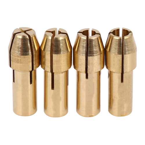 4St Rotary Multi Tool Collet Mutter Kit Set för 0,8/ 1,6/ 2,35/ 3,2 MM