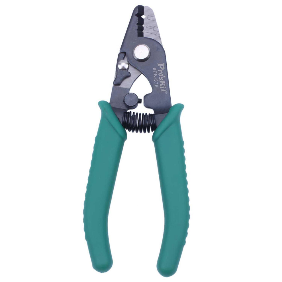 Pro'skit Fiber Optic Cable Stripping Pliers Wire Stripper (148Mm) 8Pk-326 4712257261993