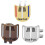 Magnetic cap clip removable metal  one putt aiming   set Color 5