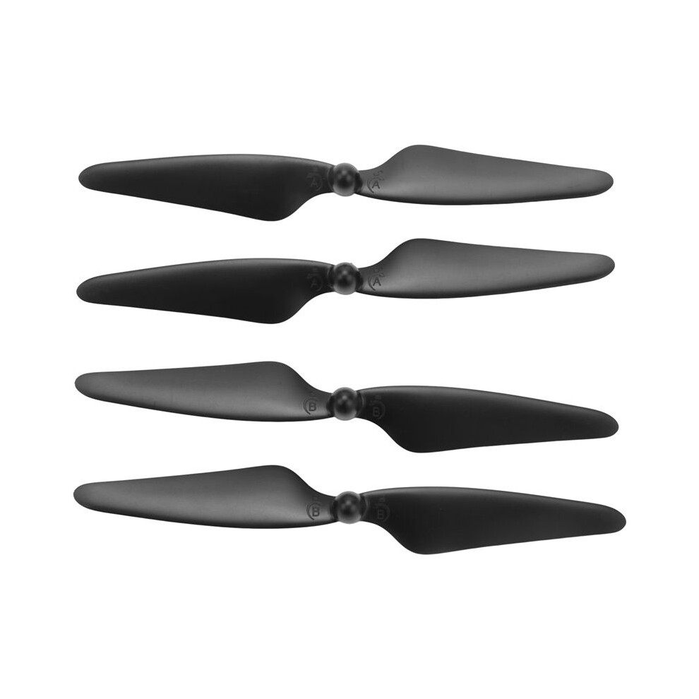 4Pcs For Hubsan H501s X4 Rc Quadcopter Propellers Blades 2Cw/2Ccw, Black 6034040598948