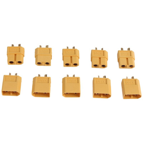 XT60 Anschlussstecker Paare - Packung mit 5 Paarr 1
