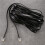 6P6C RJ11 Telephone Extension Fax Modem Cable  5M Length Black 2