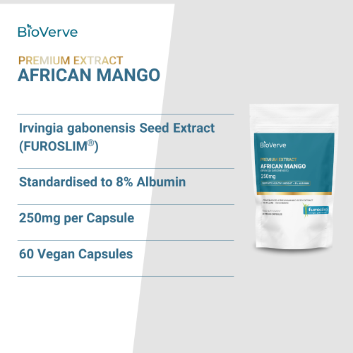 Furoslim® African Mango Seed Extract Capsules 250mg 1