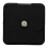DIY Clock Metal Texture  Wall Clock Retro Wall Clock movement Accessories Black 3