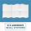 6pcs Mirror wall Wall style square sticker with pattern of silver waves Nursery decoration 4