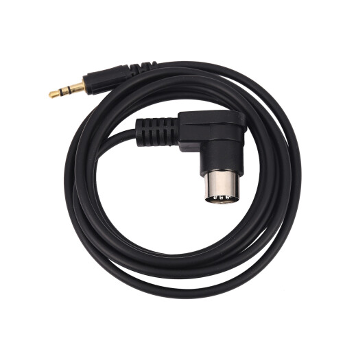 Car 3.5mm AUX Input Adapter Audio Cable  Jack AUX 8-Pin M-BUS CD Changer Cable For  Gold Plug 1