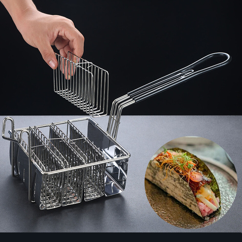 Taco Fryer Rack 4 Shell V-Shape
