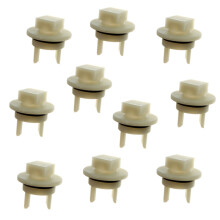 10Pcs Meat Grinder Parts Household Electric Meat Chopper Elements Plastic Gear Sleeve 418076 Fit For BEKO