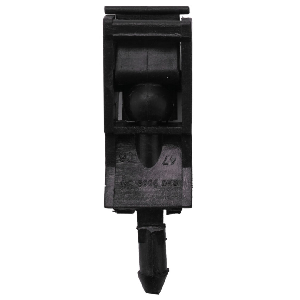 2Pc Car Windshield Washer Water Nozzle For 6Rd955985 6E0955985b 6E0955985a Black 6032926587161