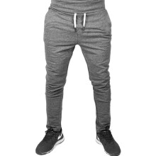 Pantalon de sport pour homme UTTOASFAY, pantalon long slim fit pour la course et le fitness, gris, taille 4 (S)