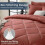 Σετ παπλώματος Terracotta Twin-XL 5 τεμαχίων για όλες τις εποχές 2