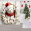 3D Julebadeforhæng Snemandsdesign 59x71 tommer 4