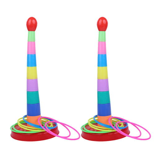 4Set Gioco Anelli Lanciare Per Vivaci