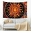 Ταπισερί Sun Star Psychedelic Art – Κρεμαστό τοίχωμα από 100% πολυεστέρα για διακόσμηση 5