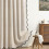 Bruseforhæng i hør, beige, sort, kammusling, boho, moderne 2