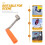 Manual Crank Handle Replacement for Flagpole Winch Easy Installation Iron and Plastic Material 5