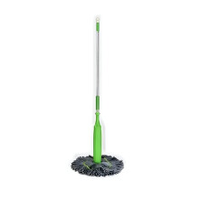 Esfregão de Fibra Ultrafina ACDANC, 2 em 1, Desidratado, com Sistema de Torção Automática para Limpeza de Pisos Comerciais e Domésticos,