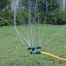 Pihan sprinklerit, nurmikon sprinkleri, asteen metallinen lattiasprinkleri, automaattinen pyörivä sprinkleripää, tandem-sprinkleri