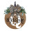 Ghirlanda rustica con fiocco ed eucalipto26 lettere 1