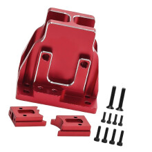 Tacar Clúdaigh Difreálach Láir Alúmanaim do Arrma1: 8V6Professional Dearg