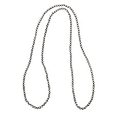 Collana con catena decorativa e perline per donna, confezione multipla, accessorio versatile.