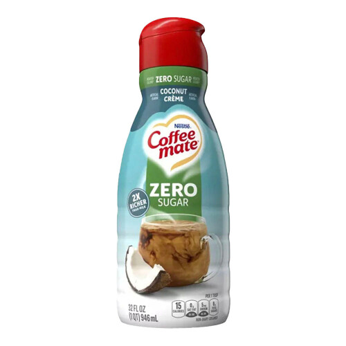 Coffee Mate Coffee Mate Coconut Crème Zero Sugar Coffee Creamer (32oz)