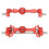 Front Rear Axles Aluminium Alloy MN 90 Red 1