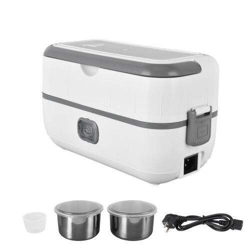 Electric Lunch Box with PTC Heating, 1.2L Detachable