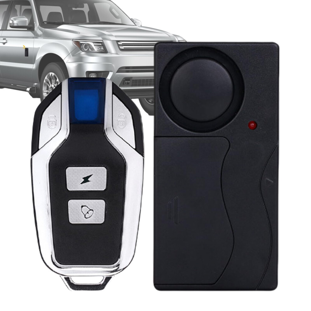 Motorcycle Alarm System Wireless Motion Detector 110Db Antitheft Siren Vibration Sensor Activation For Scooters Ebikes 9771547250807